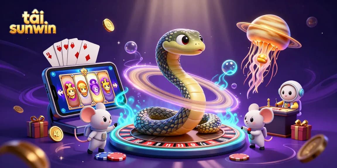 Experience excitement with tải sunwin as astronaut mice bet on a cosmic roulette wheel