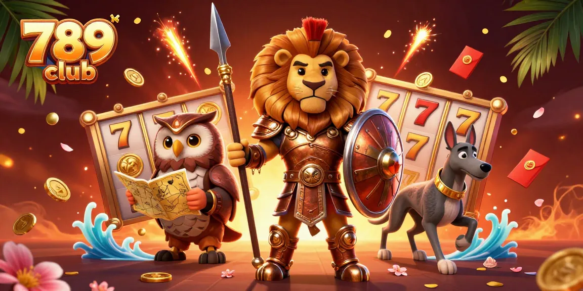 Experience thrilling gaming at 789 club with colorful slot reels and golden coins!