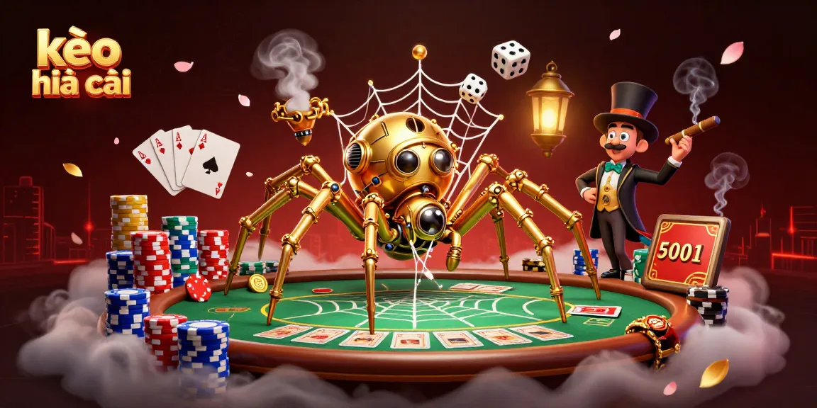 Experience thrilling kèo nhà cái moments with this vibrant 3D casino illustration.