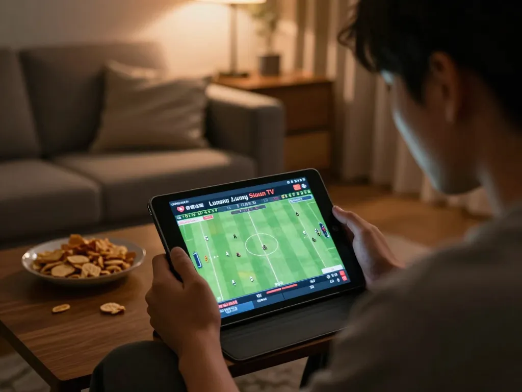Lương Sơn TV offers live sports betting with real-time odds in an inviting home setting.