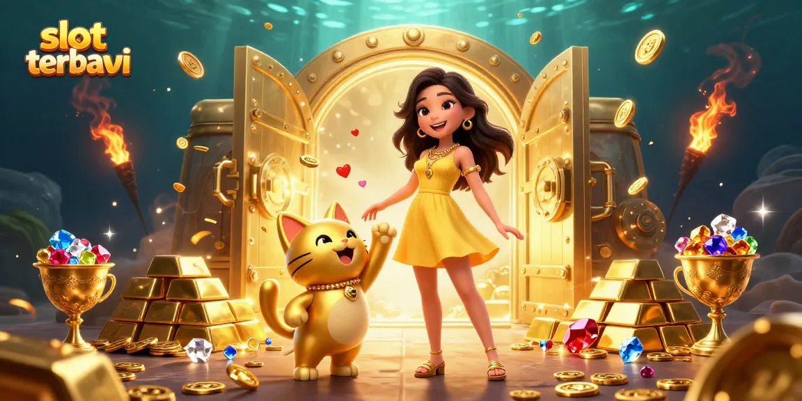 Engage with slot terbaru as golden treasures and lucky charms illuminate the scene.