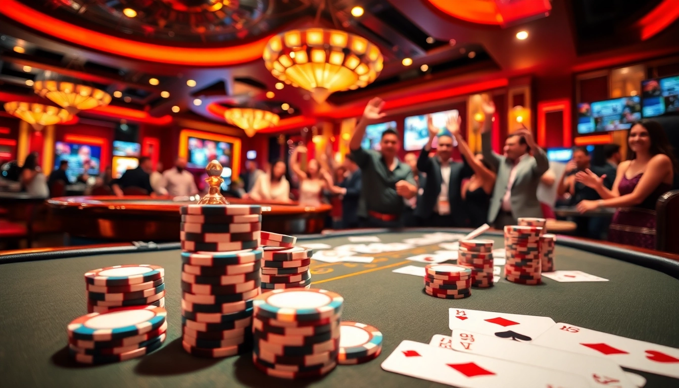 Experience the excitement at bro138 with thrilling poker action, vibrant casino atmosphere, and winning moments.