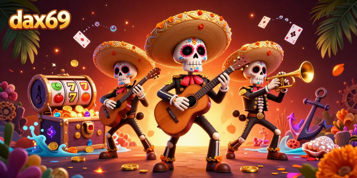 DAX69 menawarkan kemeriahan bermain slot dengan band mariachi dan jackpot yang bersinar, menjanjikan kesenangan maksimal.
