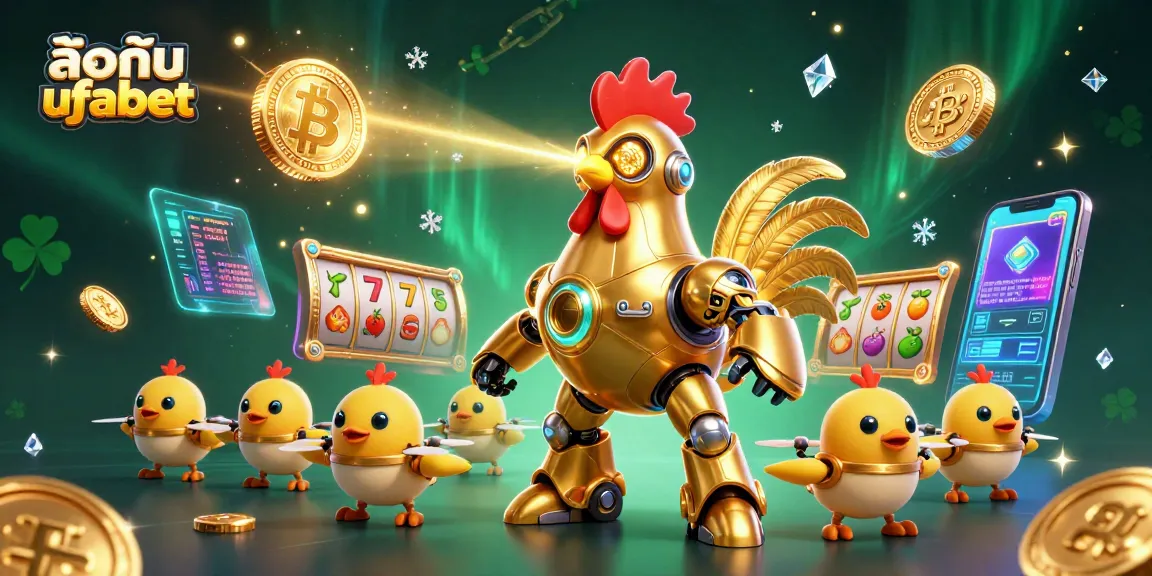Experience thrilling gameplay with ล็อคอิน ufabet featuring vibrant 3D characters and crypto-related elements.