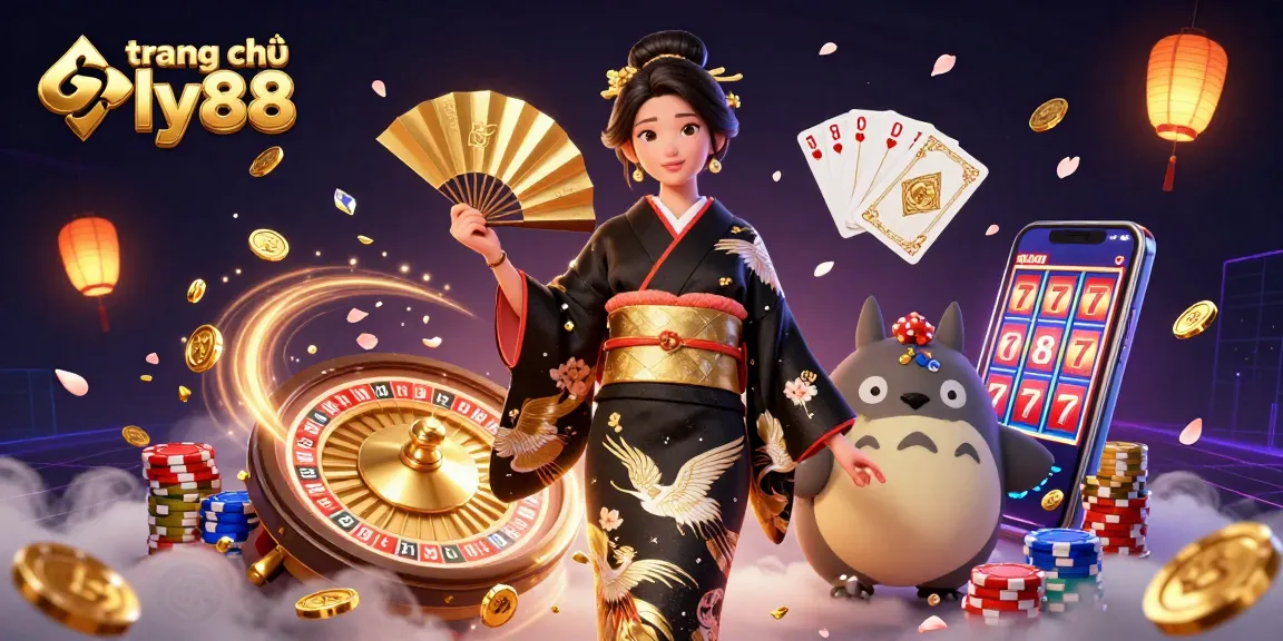 Experience thrilling games at trang chủ fly88 with vibrant elements like coins and cards.
