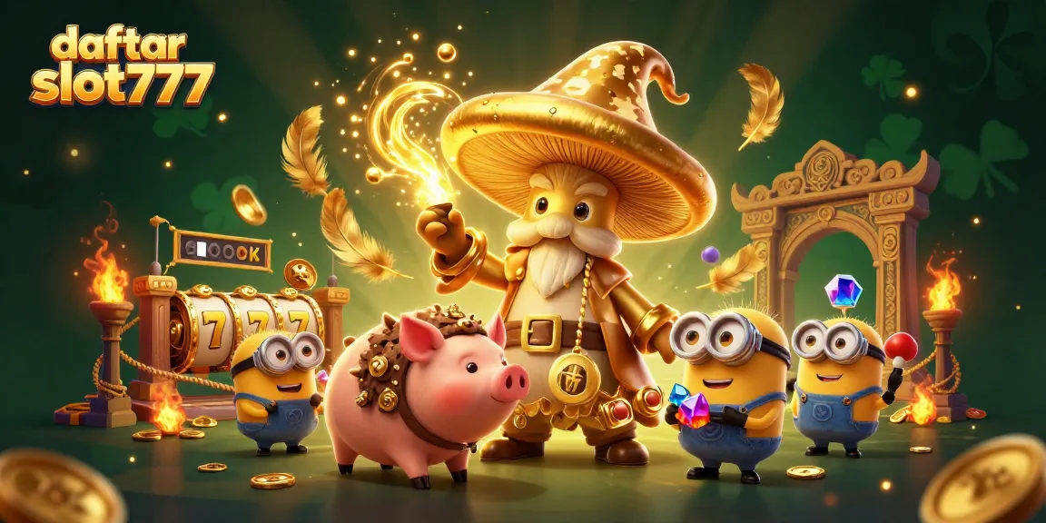 Spin and win big with daftar slot777 as the magical characters bring fortune to players.