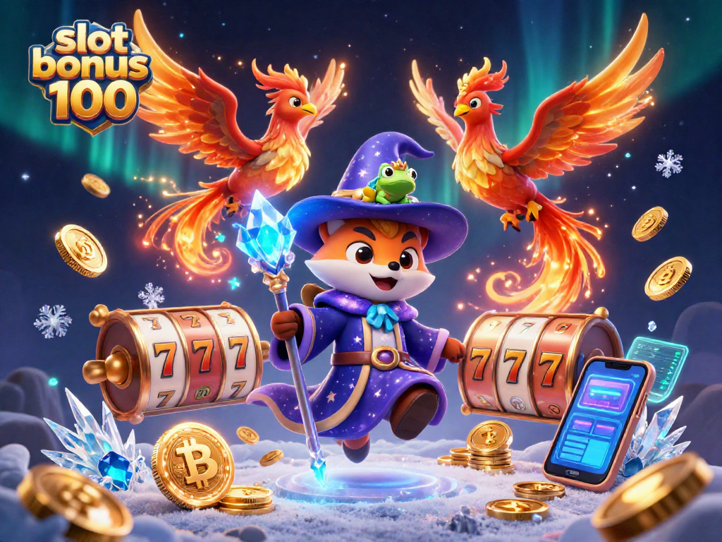 Win big with slot bonus 100 as you experience dynamic gameplay featuring magical characters.