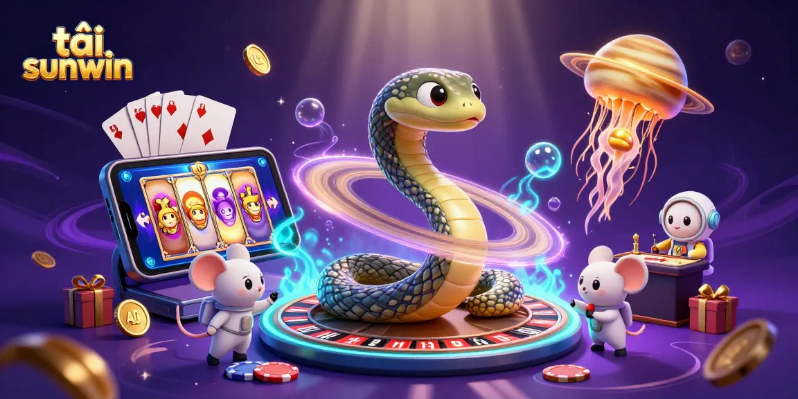Experience excitement with tải sunwin as astronaut mice bet on a cosmic roulette wheel