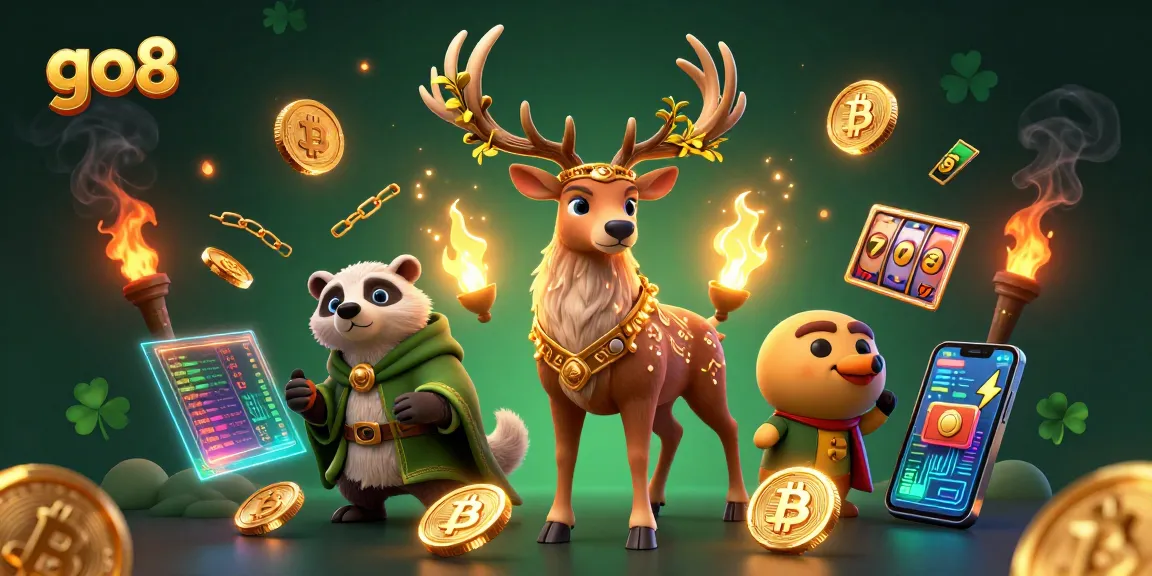 Experience thrilling winnings at go8 with a dynamic casino scene featuring captivating characters and vibrant game elements.