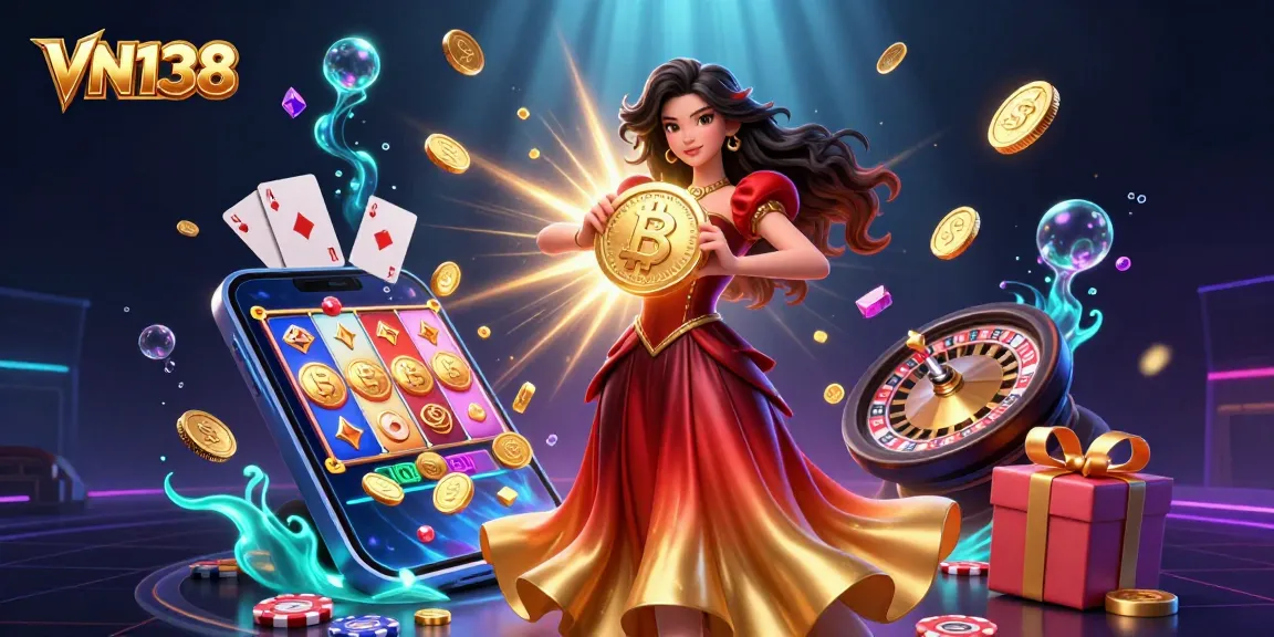 Experience the thrill of VN138 with lively casino action and stunning gaming visuals.