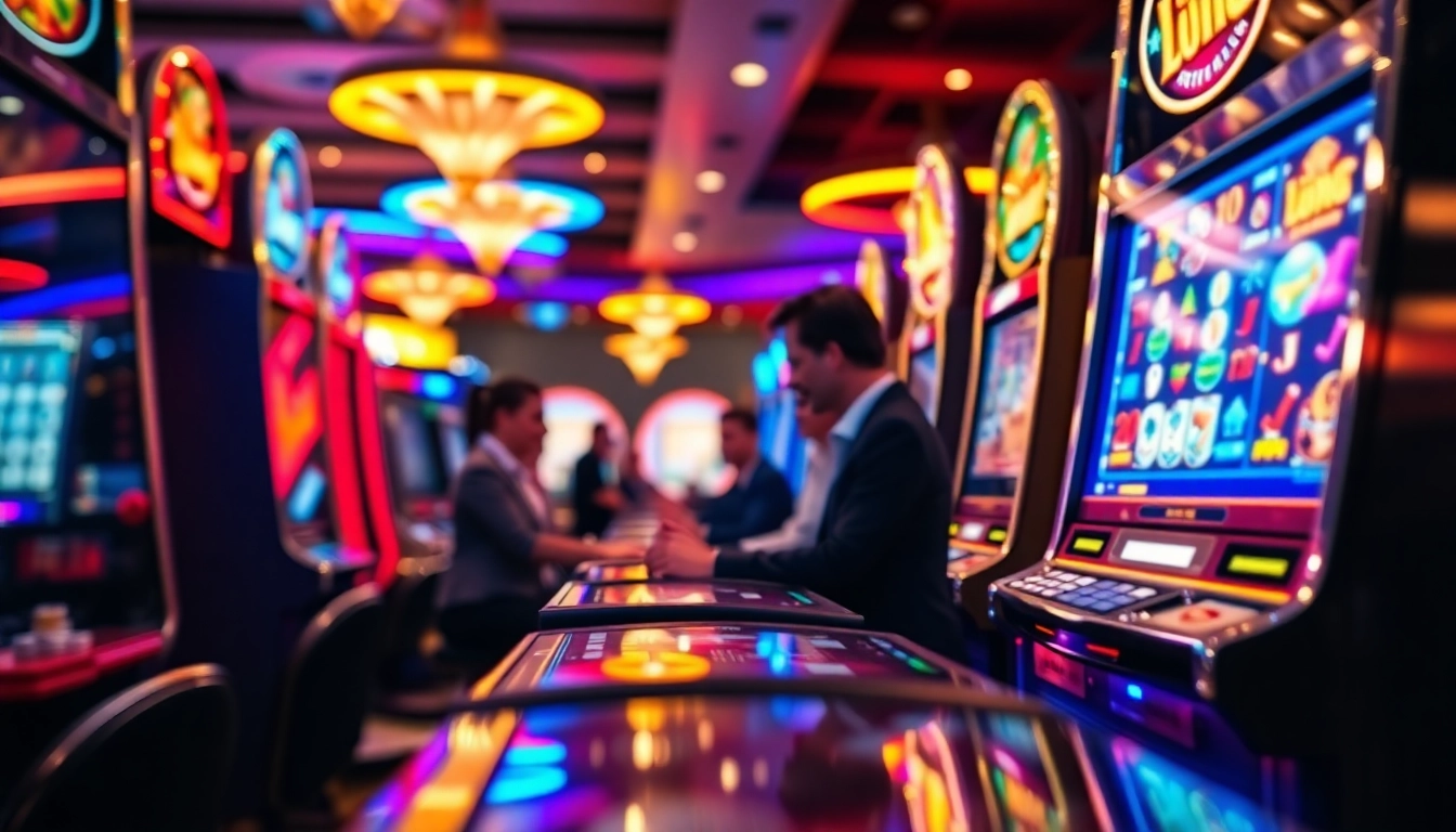 Slot deposit 5000 di mesin slot terbaik dengan pemain bersemangat.