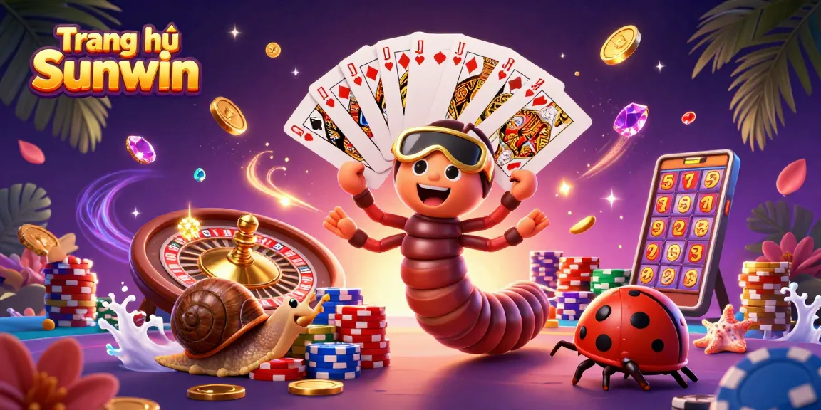Experience the excitement at Trang chủ Sunwin as the dealer showcases vibrant gameplay and interactive elements.