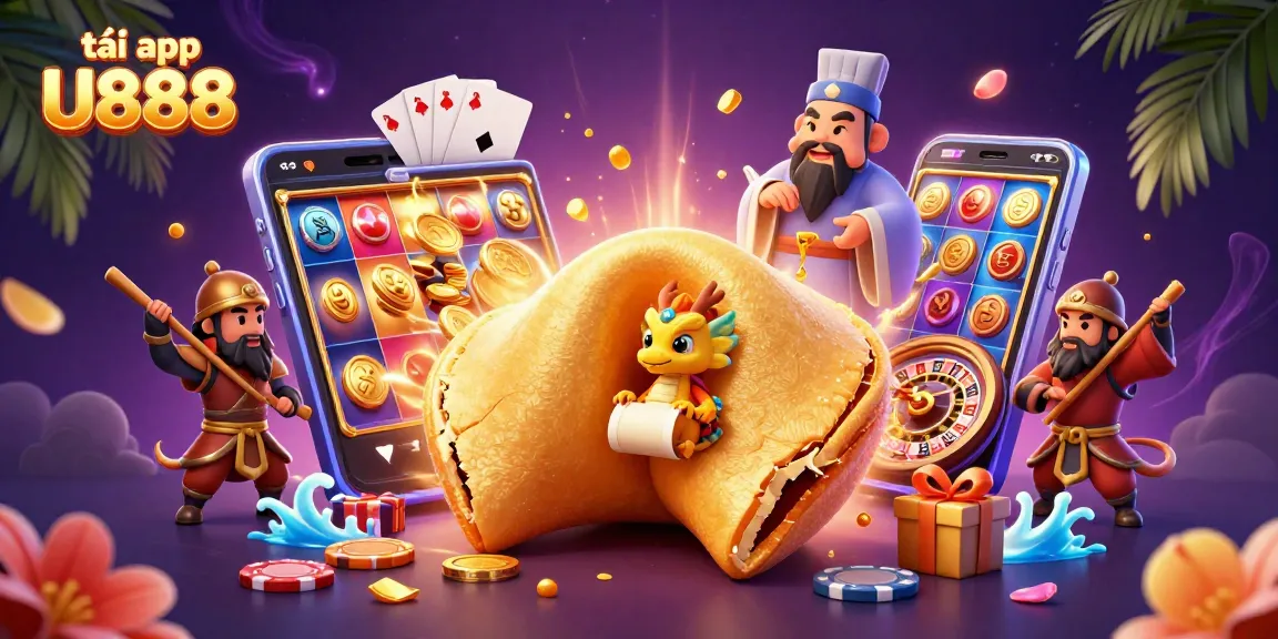 Engage in thrilling gaming with tải app U888 and discover wins among whimsical casino characters.