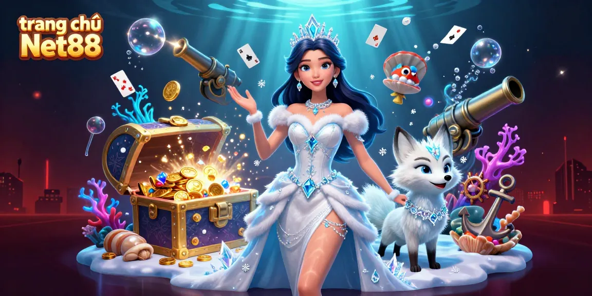 Experience thrilling gameplay at trang chủ Net88 with an eye-catching underwater casino adventure.