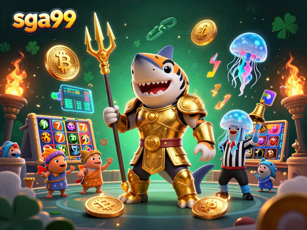 Engage with exciting games at sga99 featuring vibrant scenes of underwater gaming action.