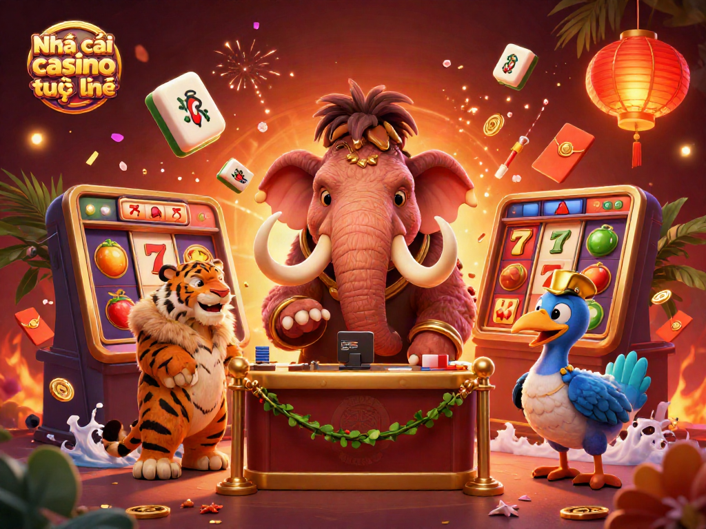 Engage with Nhà cái casino trực tuyến for vibrant gaming with a mammoth bouncer and VIP tiger.
