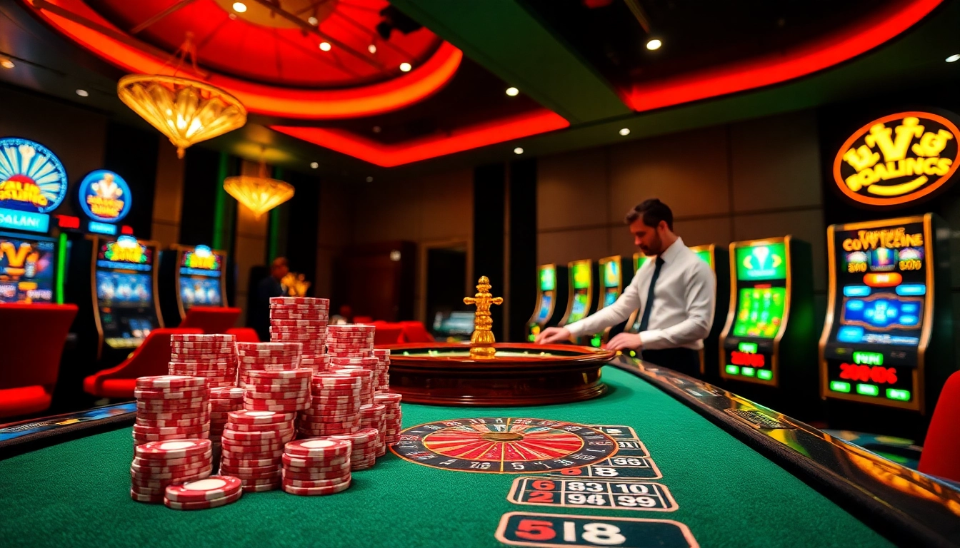 Winning players enjoying an unforgettable experience at go88's luxury casino tables.