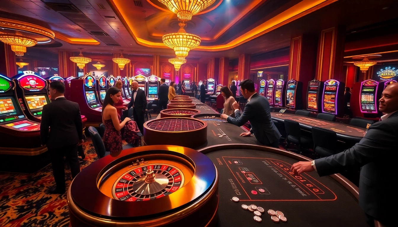 Gambler strategizing for victory at the SODO-themed casino tables filled with excitement and luxury.